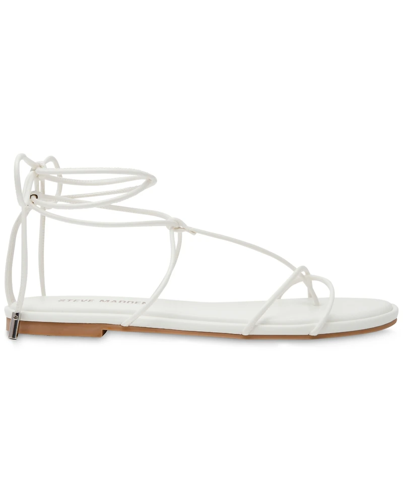 Steve Madden Women's Myrtle Lace-Up Flat Sandals