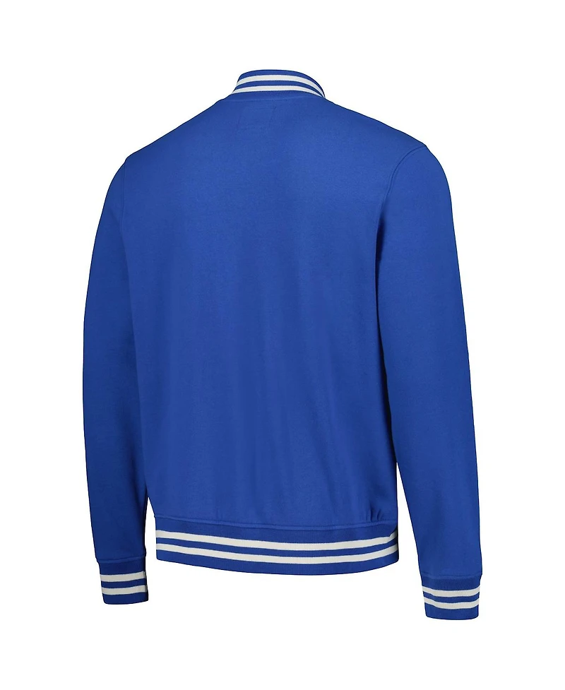 '47 Brand Men's Royal Atlanta Braves Pack Pro Camden Full-Zip Track Jacket