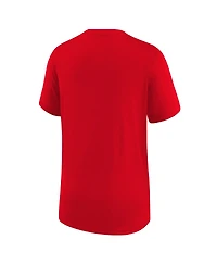 Nike Big Boys and Girls Red Atlanta Braves Local Legend T-Shirt