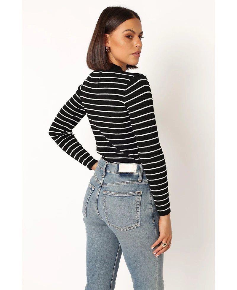 Petal and Pup Women's Stacie Ribbed Knit Top