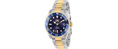 Invicta Women's 37151 Pro Diver Quartz 3 Hand Blue Dial Watch