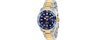 Invicta Women's 37151 Pro Diver Quartz 3 Hand Blue Dial Watch