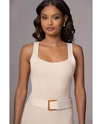 Jluxlabel Plus Black Moonrise Ribbed Maxi Dress