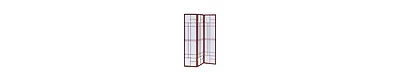 3-Panel Wooden Folding Screen – Traditional Room Partition & Privacy Divider