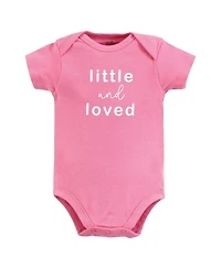 Touched by Nature Baby Girls Natural Cotton Bodysuits