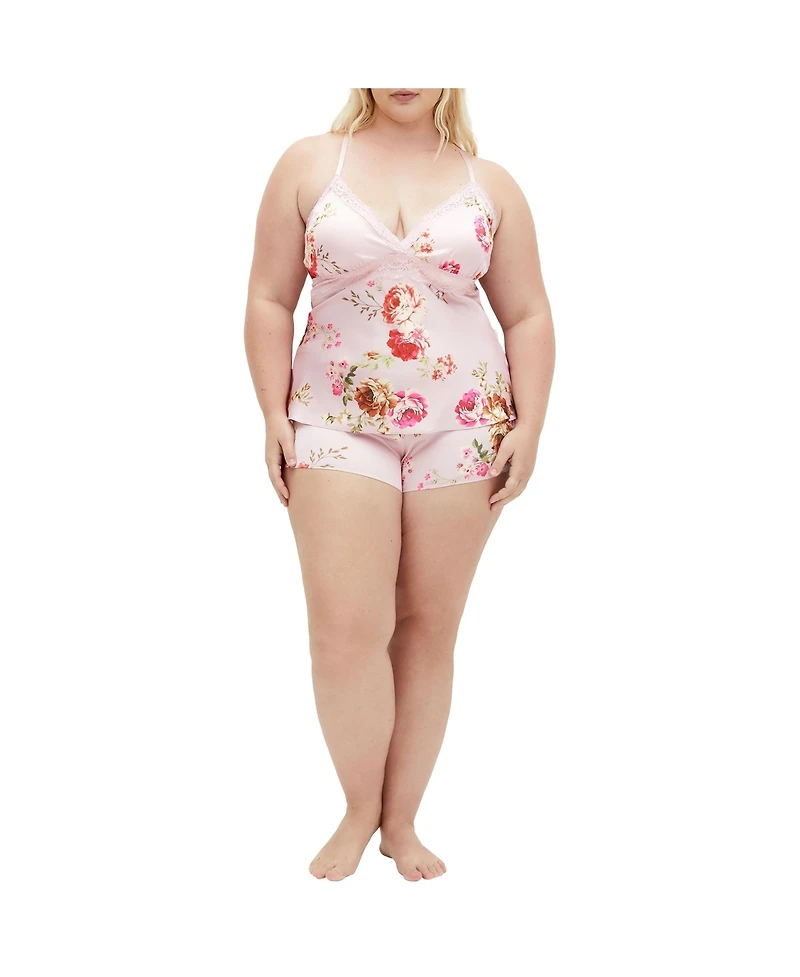 City Chic Plus Arcadia Cami Set