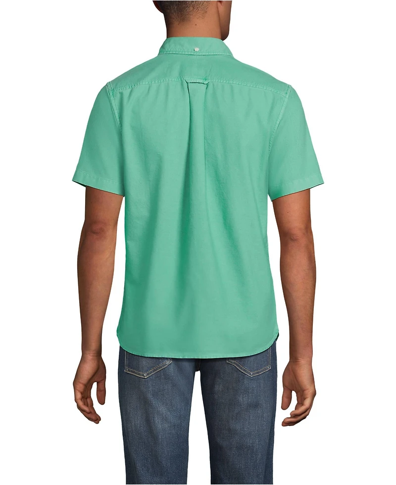 Lands' End Men's Short Sleeve Sail Rigger Shirt