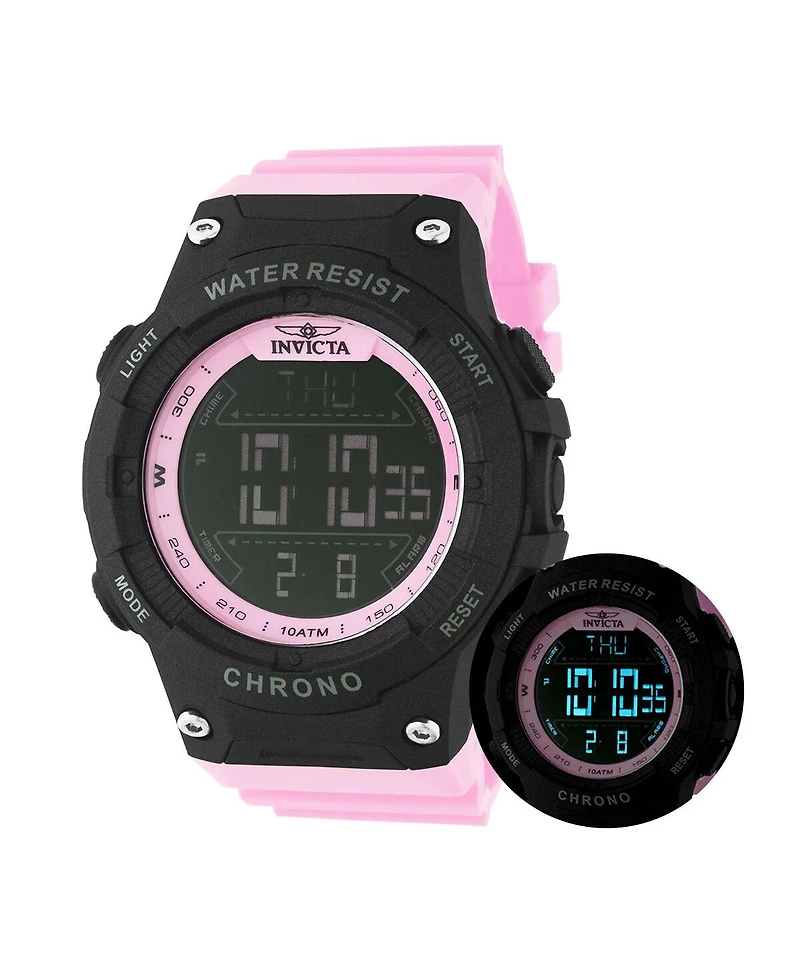 Invicta Men's 48051 Invicta Racing Digital Gmt/Alarm Black Dial Watch