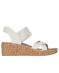 Skechers Women's Hands-Free Slip-ins Cali: Beverlee Lux Wedge Sandals from Finish Line