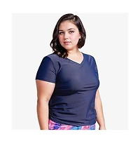 Calypsa Plus V-Neck Adele Swim Top