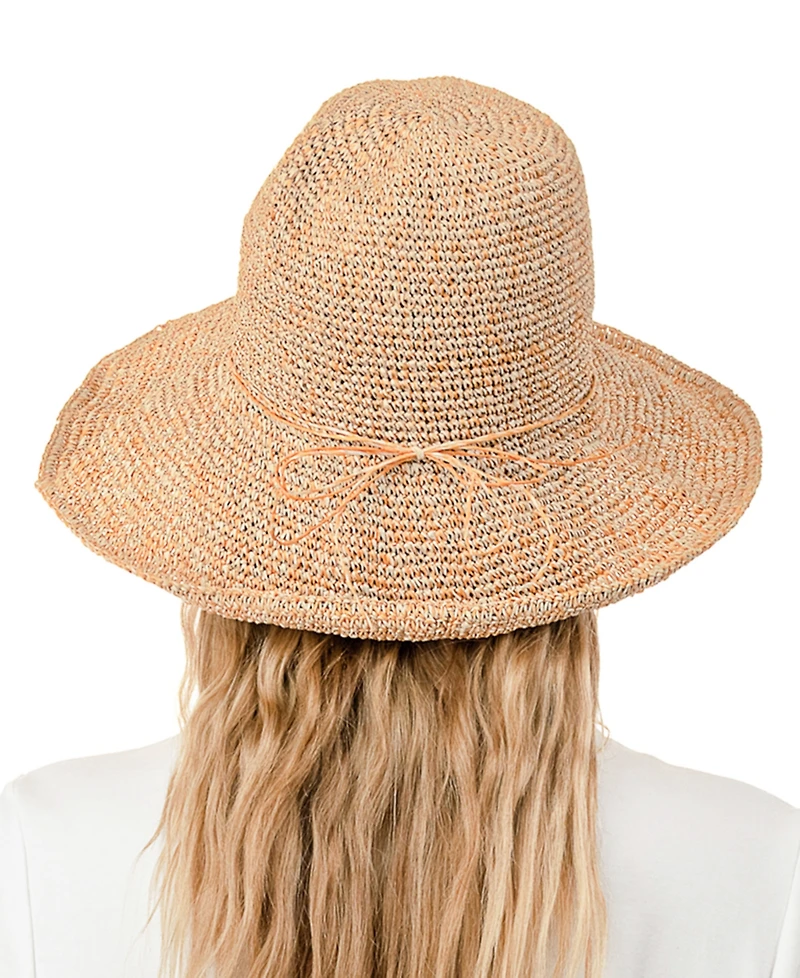 Marcus Adler Packable Straw Bucket Hat