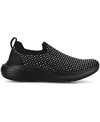 Journee Collection Women's Linnea Embellished Slip On Sneakers