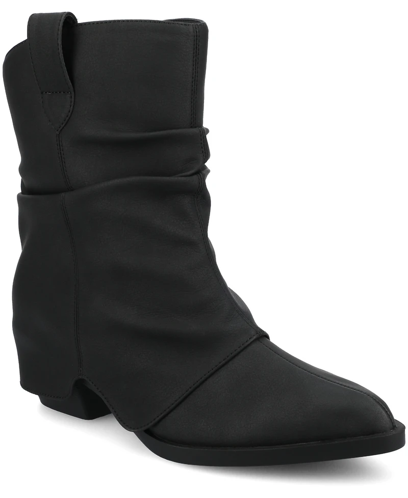 Journee Collection Women's Wynette Slouchy Comfort Ankle Booties