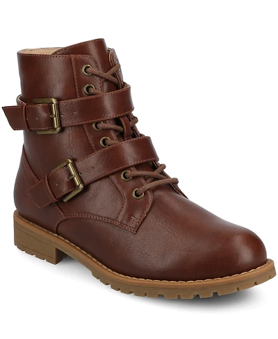 Journee Collection Women's Juliah Block Heel Ankle Boots