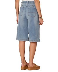Democracy Women's "Ab"solution High-Rise Denim Bermuda Shorts