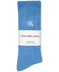Calvin Klein Men's Cushioned Crew Socks, 3-Pack