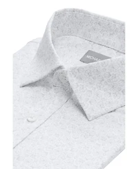 Michael Kors Men's Eco Passport Stretch Untucked Slim Fit Dress Shirt