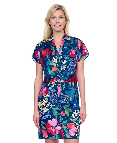Gottex Women's Garden Dream Button-Down Shirt Dress Cover-Up