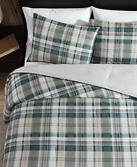 Eddie Bauer Timbers Plaid Duvet Cover Set