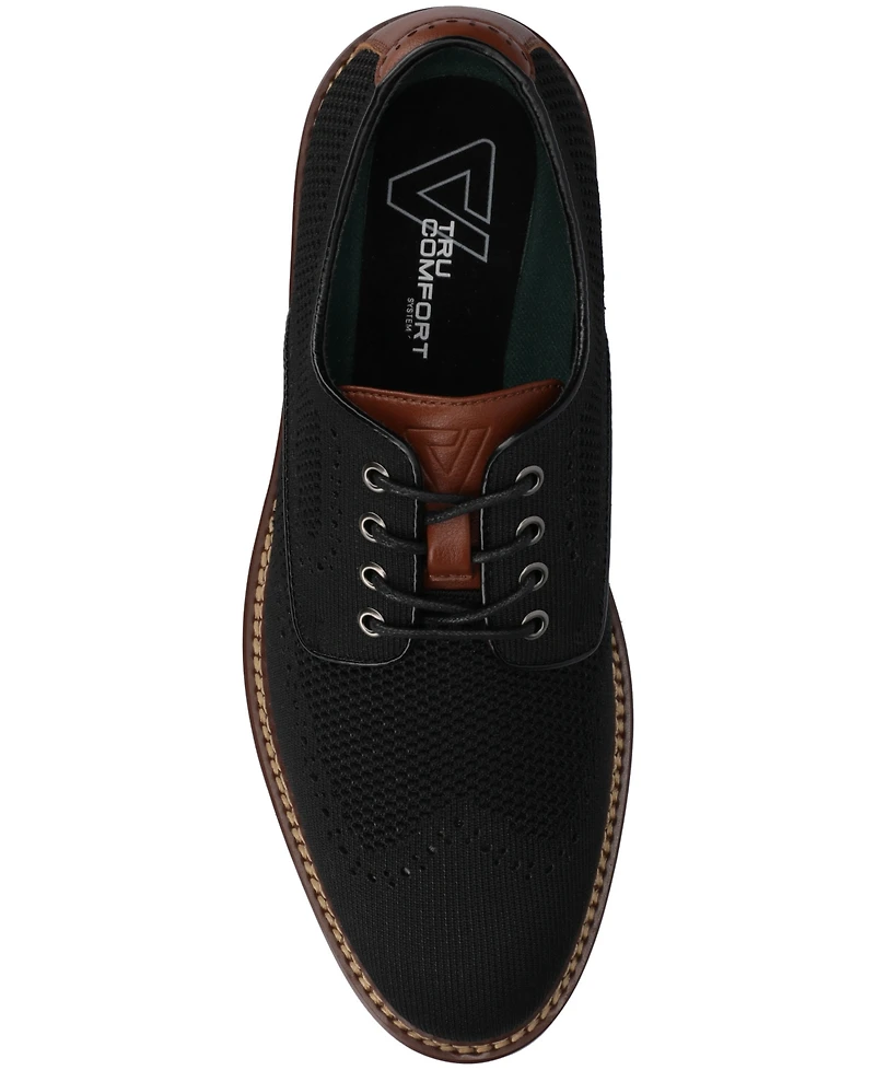 Vance Co. Men's Whitaker Comfort Casual Knit Dress Shoe