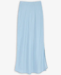 On 34th Women's Chambray Maxi Slip Skirt, Exclusively at Macy's