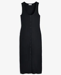 On 34th Women's Rib-Knit Button Down Midi Dress, Exclusively at Macy's