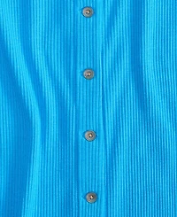 On 34th Women's Rib-Knit Button Down Midi Dress, Exclusively at Macy's