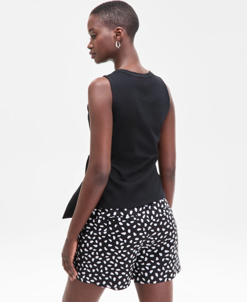 On 34th Women's Side-Tie Tank Top, Exclusively at Macy's