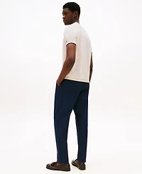 Tommy Hilfiger Men's Relaxed Fit Short Sleeve Crewneck Knitted T-Shirt