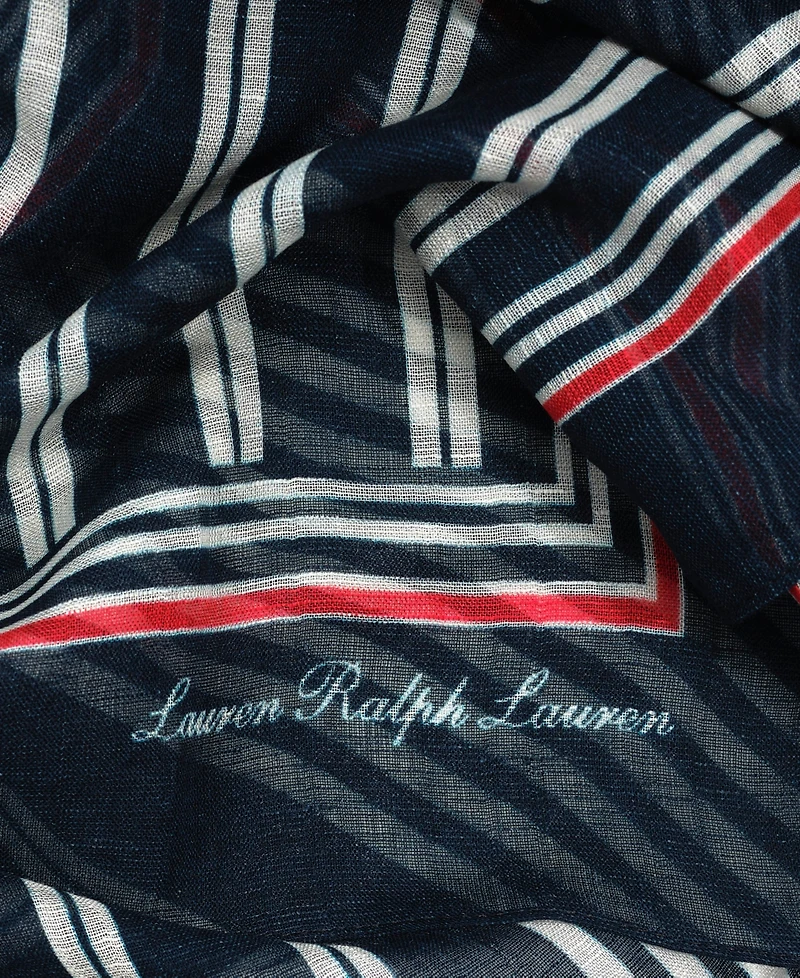 Lauren Ralph Lauren Mixed Stripe Wrap