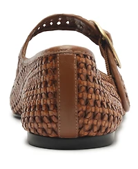 Arezzo Women's Eve Square Toe Ballet Flats