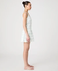 French Connection Women's Anna Fleur Ruched Minidress