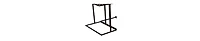 Rectangular Mesh Top Plant Stands, Set of 3 – Sturdy Metal Frame