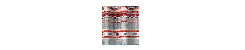 Decorative Shower Curtain – Boho Southwest Design on Microfiber