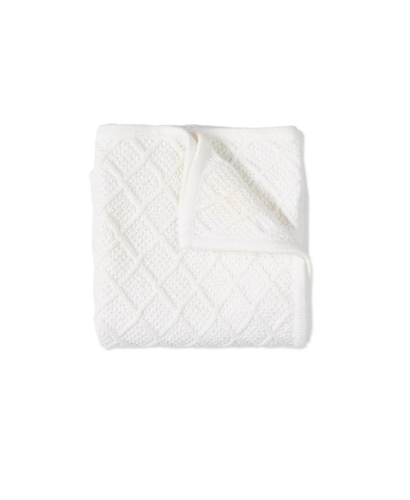 MeMoi Baby Unisex "Simply Sweet" 100% Cotton Knit Cuddle and Receiving Blanket
