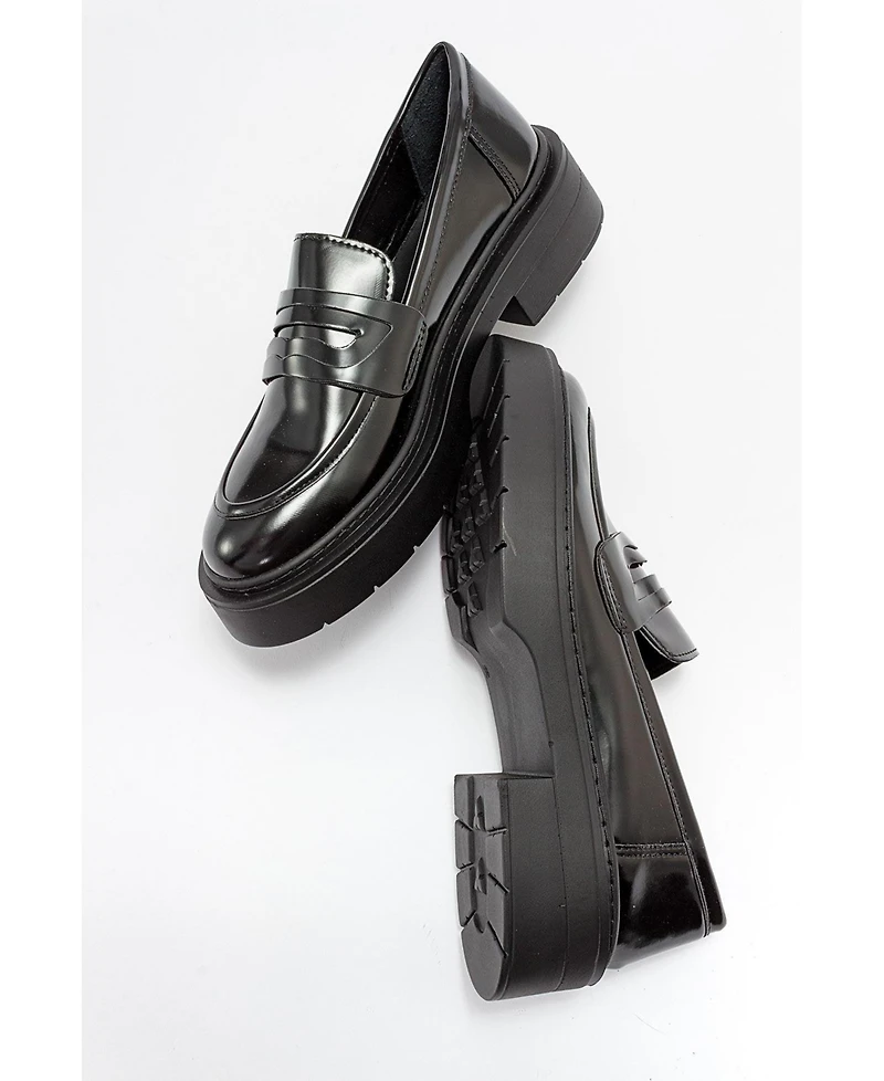 Women's Josie Platform Penny Loafer