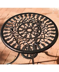 Streamdale Copper Tulip Bistro Set - Table & 2 Chairs