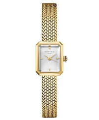 Rosefield Mini Octagon Women's Gold Tone Stainless Bracelet Watch 18.5mm