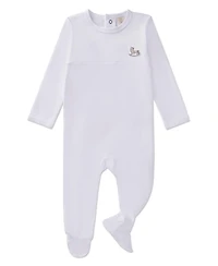 MeMoi Baby Girls 3 Piece "Rocking Pony" 100% Pima Footie Set