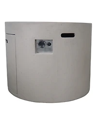 Streamdale Lightweight Concrete Fire Pit - Patio Heater & Gathering Spot