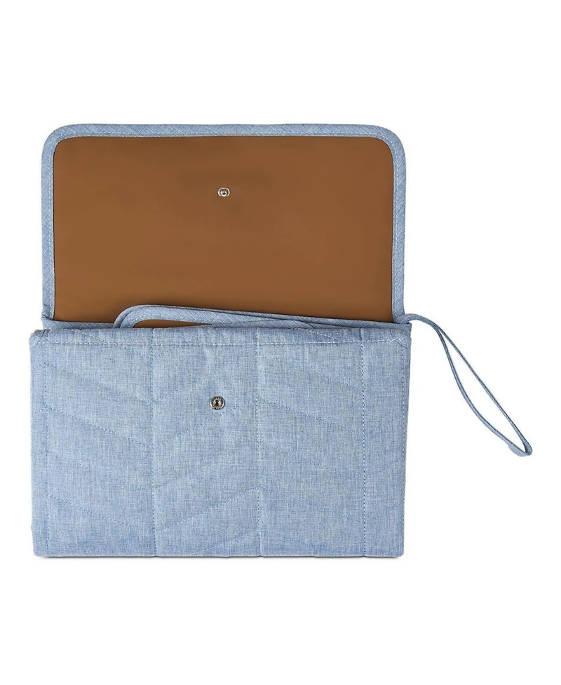 MeMoi Quilted Diaper Changing Clutch Purse