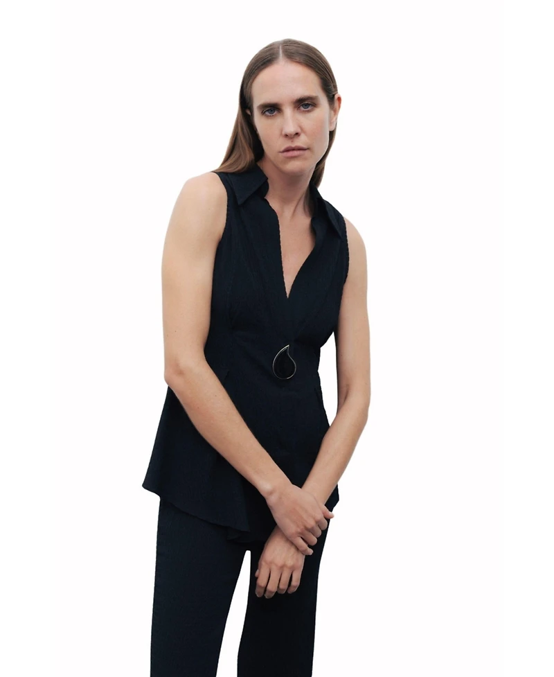 Nocturne Women's Accessory Detailed Blouse