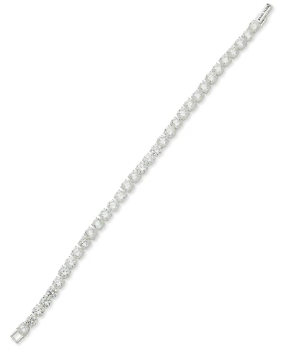 Anne Klein Round Cubic Zirconia Tennis Bracelet