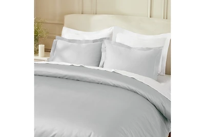 Superior Egyptian Cotton 850 Thread Count Solid Duvet Cover Set, King/California King