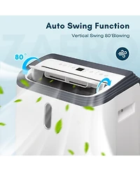 Cowsar Portable Air Conditioners,14000 Btu Air Conditioner for Room Up to 700 Sq. Ft,3-in-1 Portable Ac Unit,Cool & Dehumidifier & Fan Modes, Portable