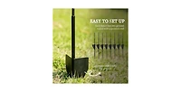4 Pack Steel Foldable Fence Floral Trellis Panel Animal Barrier