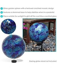 Mosaic Glass Gazing Globe - 10"