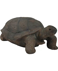 Indoor/Outdoor Lifelike Large Todd the Tortoise Patio Garden Yard Entryway Decorative Statue - 30"