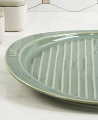 BergHOFF Balance 15.75" Stone Ribbed Pizza Tray