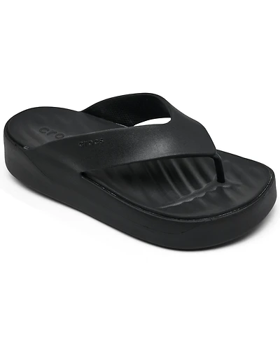 Crocs Women's Getaway Platform Casual Flip-Flop Sandals from Finish Line